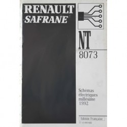 Renault Safrane, schémas...