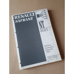 Renault Safrane, schémas...