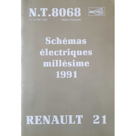 Renault 21 et 2L Turbo, schémas électriques 1991