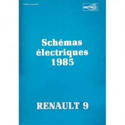 Renault 9, schémas électriques 1985 (eBook)