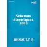 Renault 9, schémas électriques 1985 (eBook)