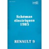 Renault 9, schémas électriques 1985 (eBook)