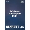 Renault 25, schémas électriques 1984 (eBook)