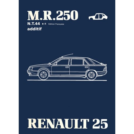 Renault 25 Limousine, manuel de réparation carrosserie (eBook)
