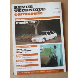 Technique carrosserie Citroën ZX, 5 portes