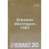 Renault 20, schémas électriques 1983 (eBook)