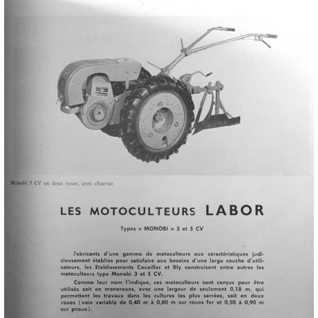 Revue Technique Labor Monobi 3cv et 5cv (eBook)