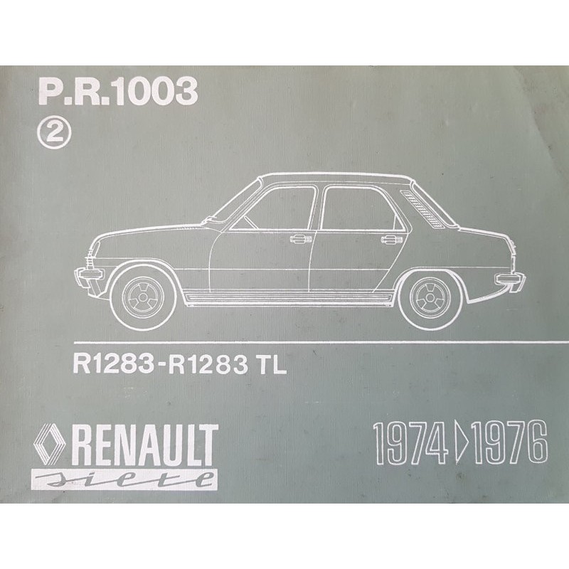 Renault 7 et 7 TL, Catalogue de Pièces (eBook)