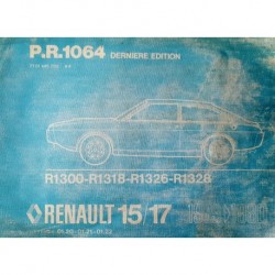 Renault 15 et 17 de 1979-80, Catalogue de Pièces (eBook)