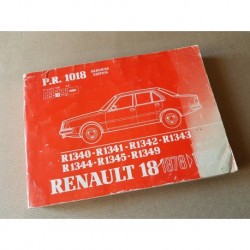Renault 18 de 1978-82, Catalogue de Pièces original