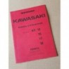 Kawasaki KT 12, 15, 17 et 18, notice d'entretien originale