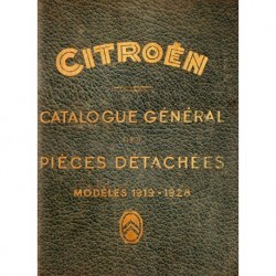 Citroën 1919-28, 5hp 10hp C A B, Catalogue de pièces détachées