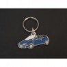 Porte-clés profil Fiat Punto Cabrio, cabriolet 176 ELX SX (bleu)