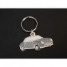 Porte-clés profil Nissan Figaro (Lapis Grey)