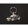 Porte-clés profil Talbot Samba cabriolet, cabrio (noir)