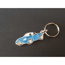 Porte-clés profil Fiat Barchetta, 1.8 16V (bleu clair)