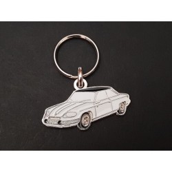 Porte-clés profil Panhard...