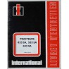 International 433SA, 533SA, 633SA, notice d’entretien
