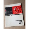 McCormick International 634, notice d’entretien originale