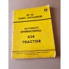 McCormick 634, catalogue de pièces original