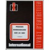 International 430, 440 presse-ramasseuse, Notice d’entretien (eBook)