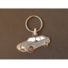 Porte-clés profil Alfa Romeo 75, Milano Quadrifoglio V6 America QV (gris)
