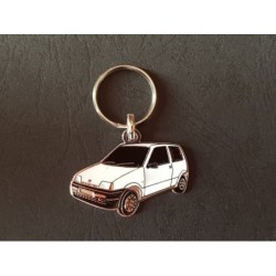 Porte-clés profil Fiat...