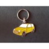 Porte-clés profil Fiat Cinquecento, Sporting SX Abarth Trofeo, FSM (jaune)