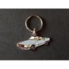Porte-clés profil Mercedes R107, 280 350 380 450 500 300 420 560 SL (gris)