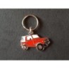 Porte-clés profil Suzuki Samurai Santana SJ410 SJ413 Sierra (rouge)