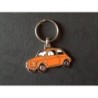 Porte-clés profil Fiat 500 (orange)