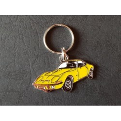 Porte-clés profil Opel GT...