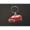 Porte-clés profil Mercedes Classe A w168, A140 A160 A170 A190 A210 (rouge)