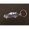 Porte-clés profil Nissan Terrano II 2, Ford Maverick, Mistral (bleu)