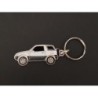 Porte-clés profil Toyota Rav4, XA10 SXA11 Fun Cruiser Max (blanc)