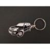 Porte-clés profil Toyota Land Cruiser Prado J120 KDJ 120 FJ120 (negro)