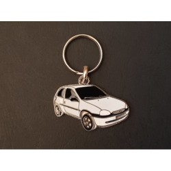 Porte-clés profil Opel...