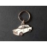Porte-clés profil Trabant 601, P601 (blanc)