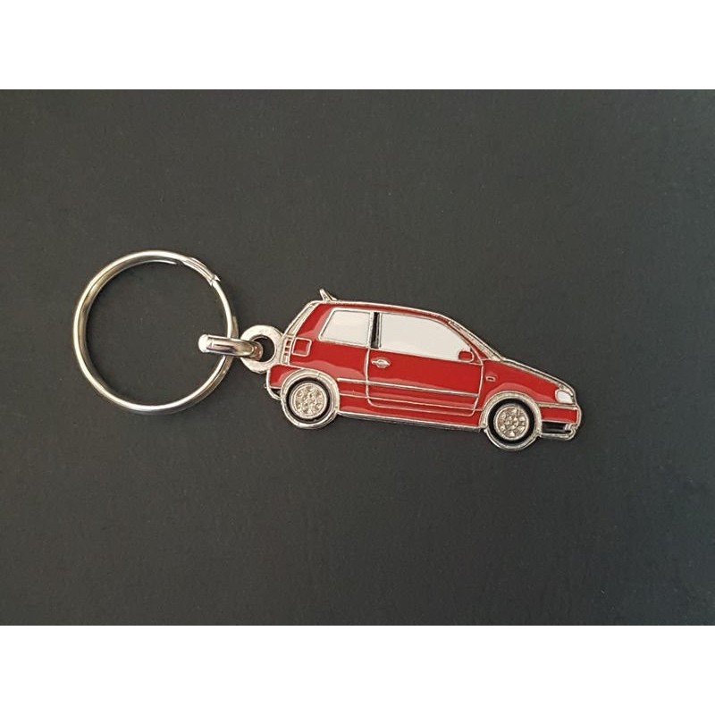Porte-clés profil Seat Arosa (rouge)