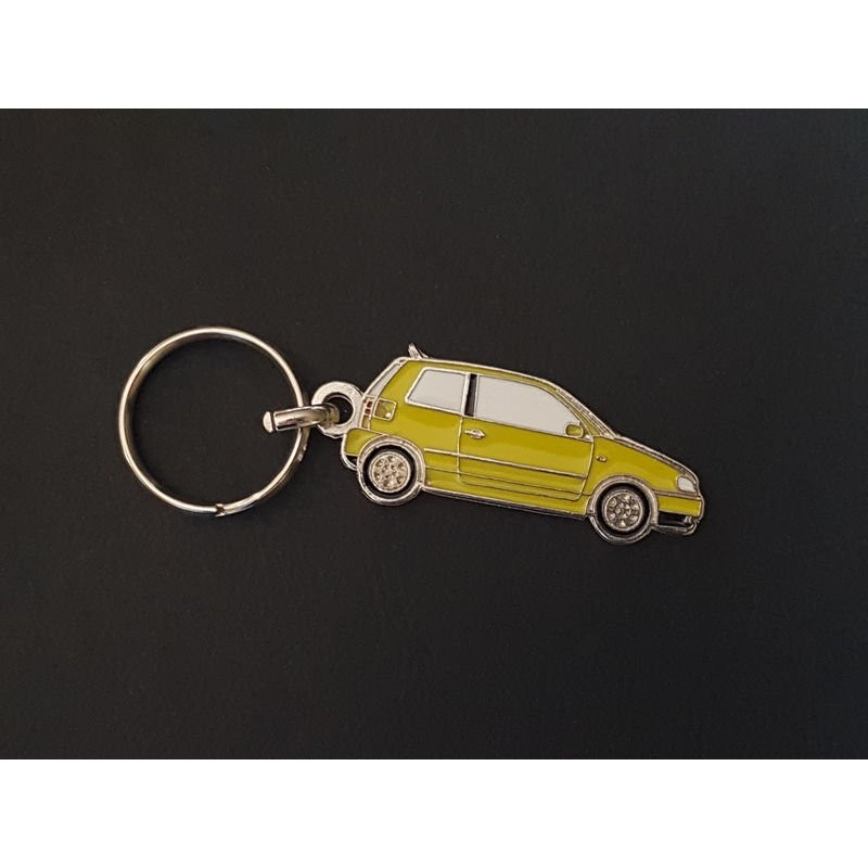 Porte-clés profil Seat Arosa (jaune)