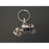 Porte-clés profil Ford A tudor, 2-door modèle A (noir)