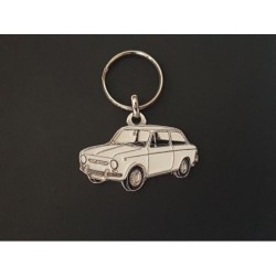 Porte-clés profil Fiat 850...
