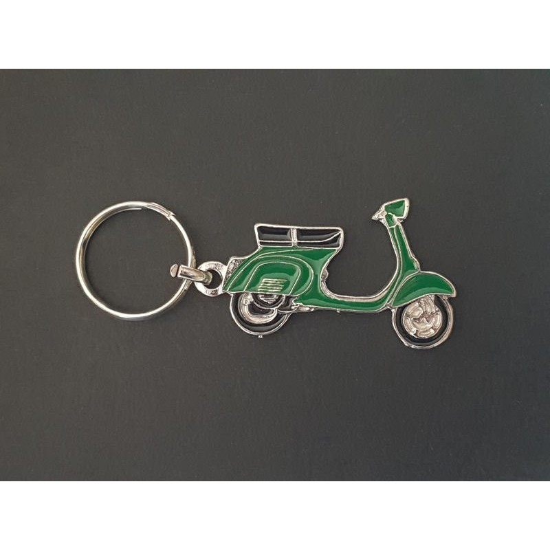 Porte-clés profil Vespa 125 150, Sprint VBB GL VLB (vert)