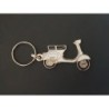 Porte-clés profil Vespa 125 150, Sprint VBB GL VLB (blanc)