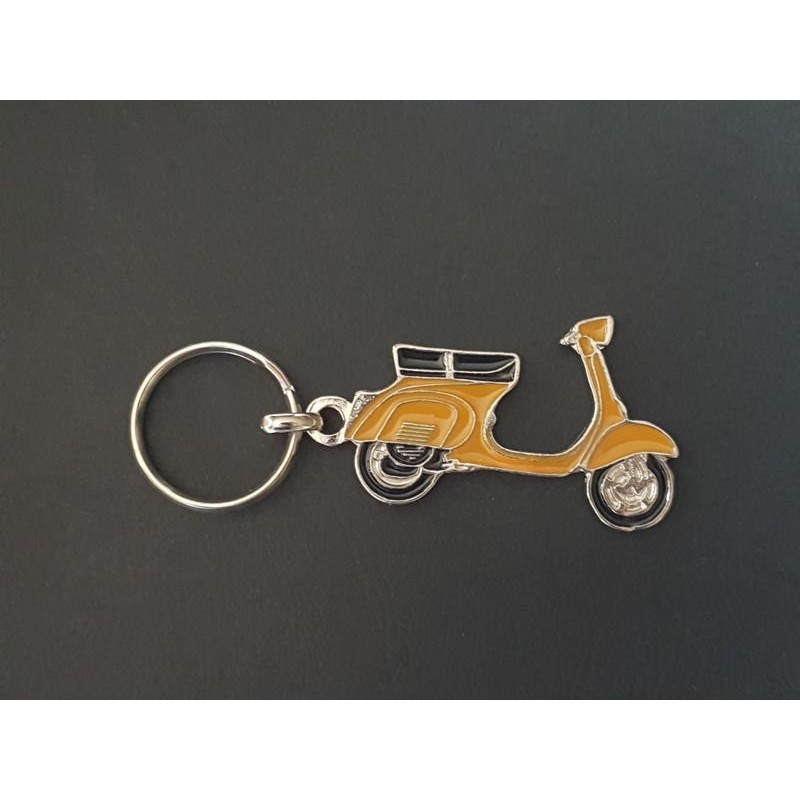 Porte-clés profil Vespa 125 150, Sprint VBB GL VLB (orange)