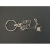 Porte-clés profil Vespa 125 150, Sprint VBB GL VLB (noir)