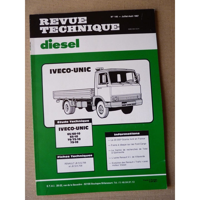 RTD Iveco Unic 65/60-10, 65-10, 79/75-10, 79-10. Iveco 8340-04