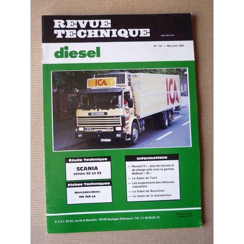 RTD Scania 92 et 93. DS9 et DSC9