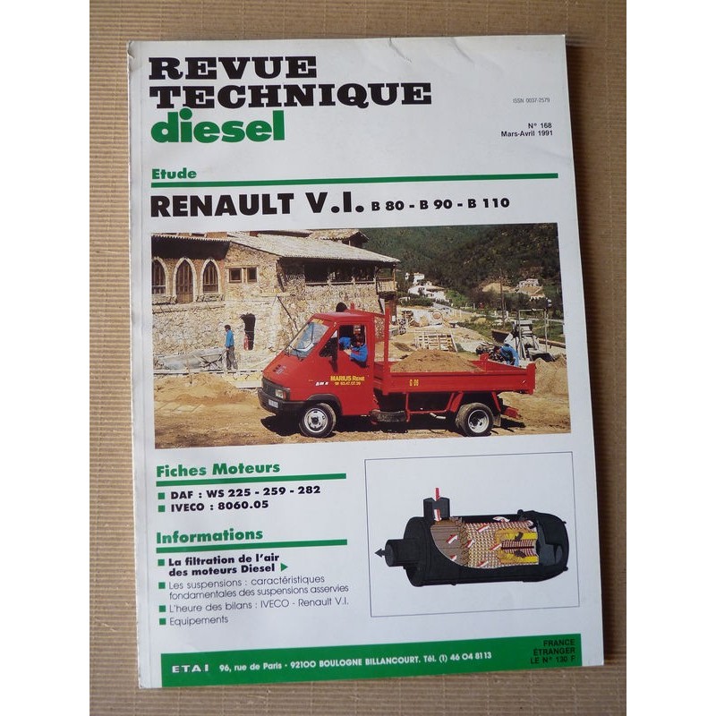 RTD Renault B80, B90, B110. Sofim 8140
