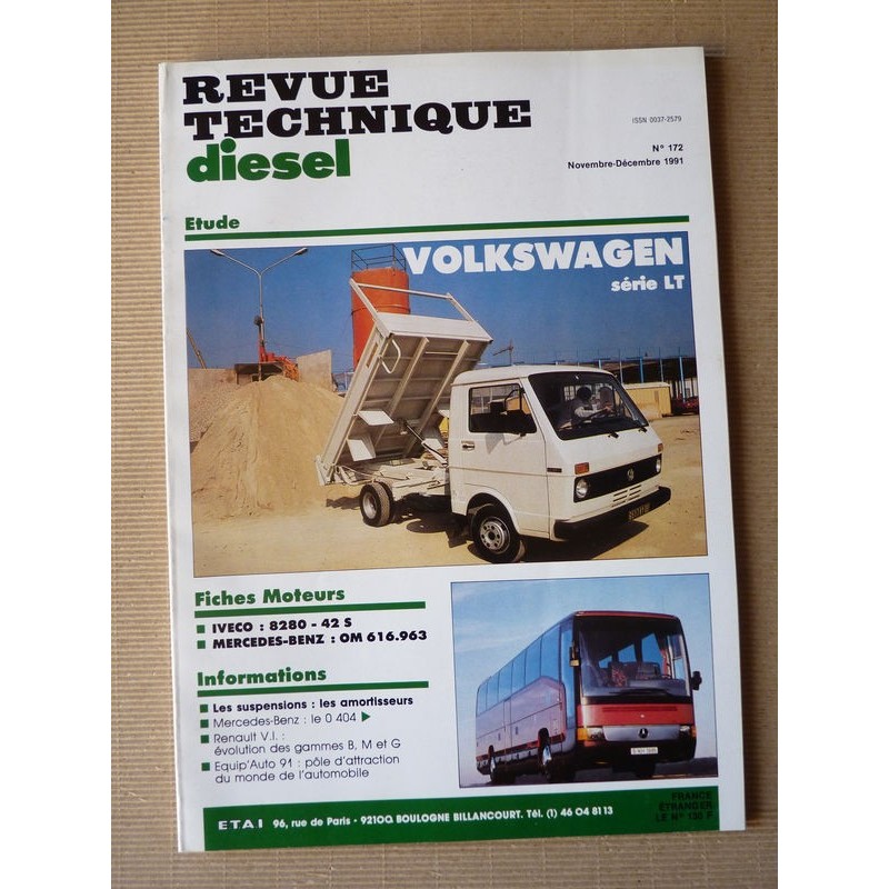 RTD Volkswagen LT28 LT31 LT35 LT40 LT45 LT50 LT55